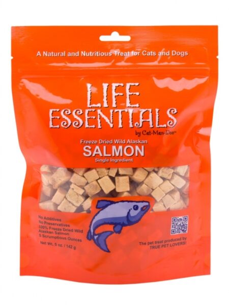 Life Essentials Freeze Dried Wild Alaskan Salmon - 2oz. Bag