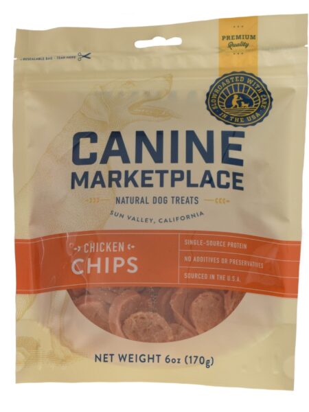 CANINE MARKETPLACE CHICKEN CHIPS 6OZ